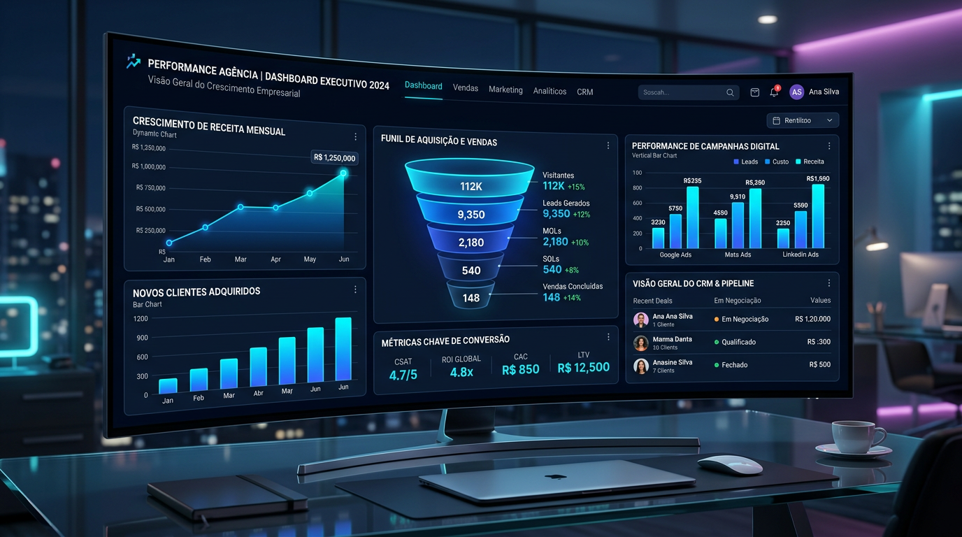Dashboard de performance G10